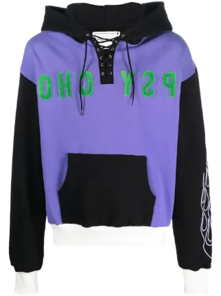 Youths In Balaclava レースアップ パーカー | パープル | FARFETCH JP
