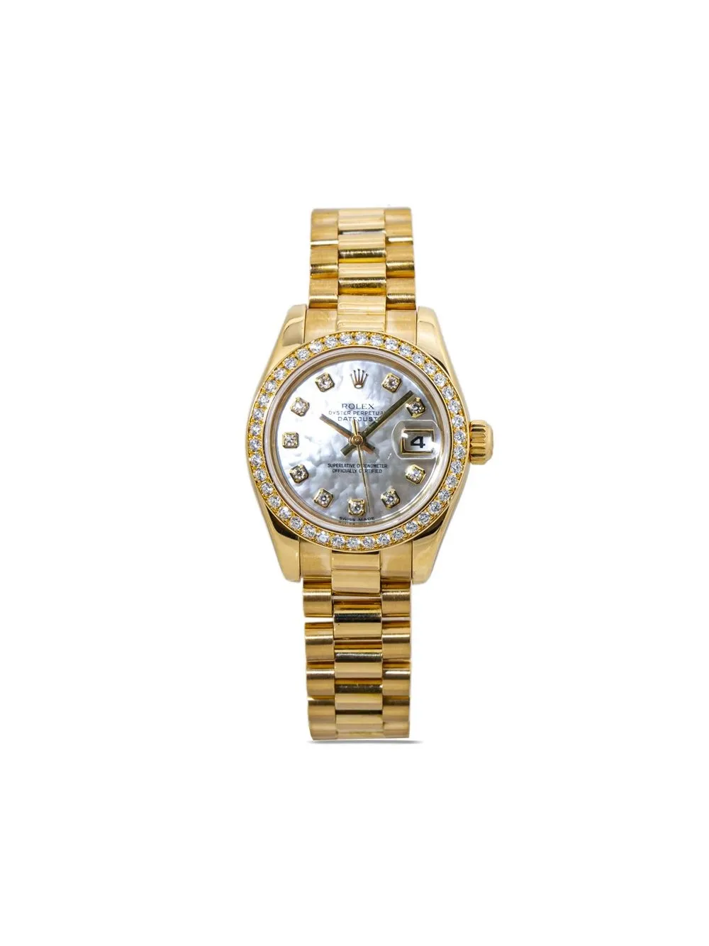 

Rolex pre-owned Datejust 36mm - White