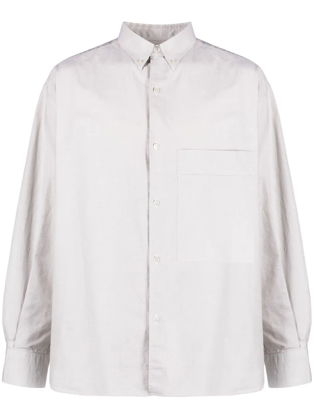 

Studio Nicholson oversized long-sleeved shirt - Neutrals