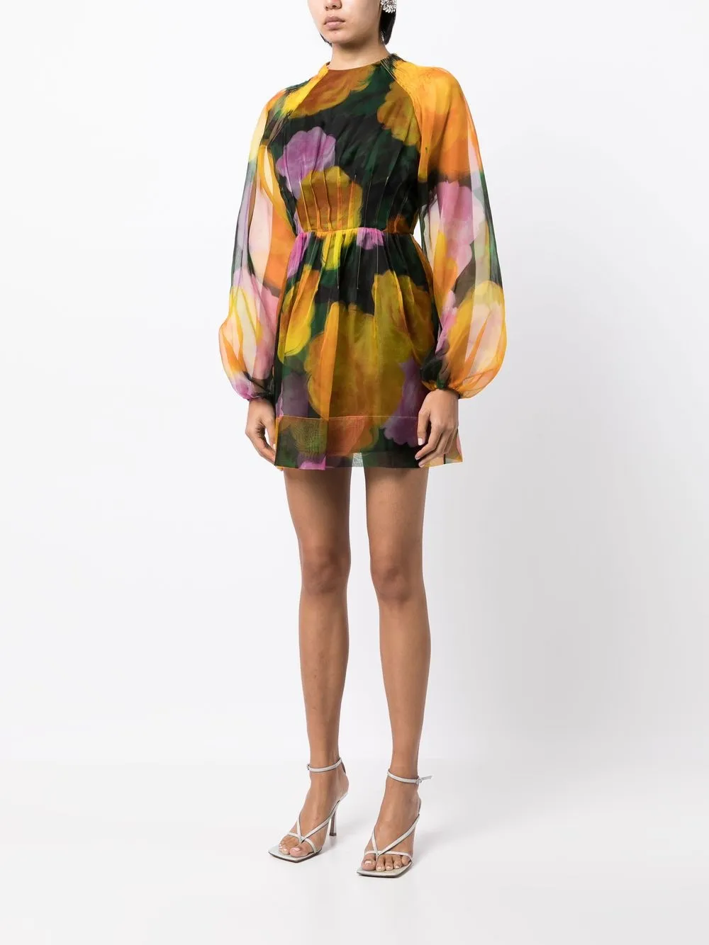 Rachel Gilbert Nico floralprint Mini Dress Farfetch