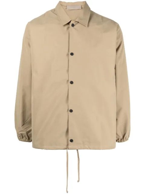 FEAR OF GOD ESSENTIALS 1977-print shirt jacket