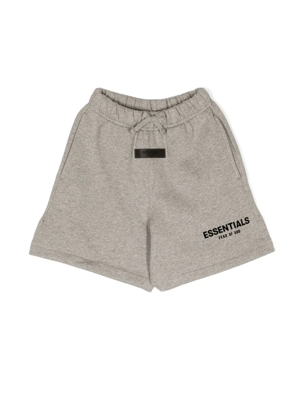 

FEAR OF GOD ESSENTIALS KIDS logo-print detail shorts - Grey