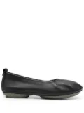 Camper pleated-detail ballerina shoes - Black