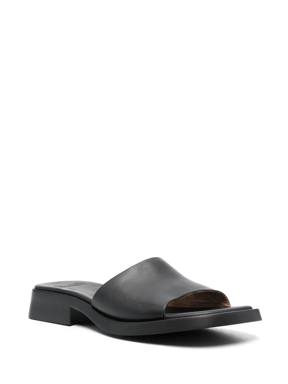 Shop Camper Dana Open-toe Sandals In Black