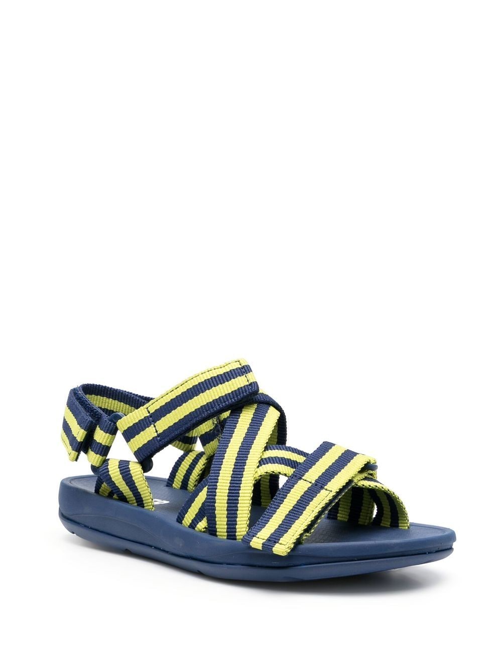 Camper Match gestreepte sandalen - Blauw