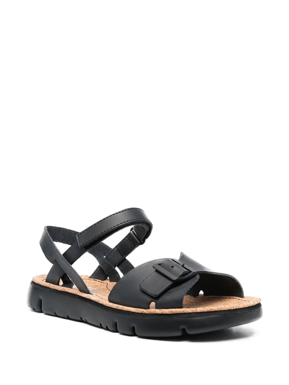 Camper Sandalen met open neus Zwart
