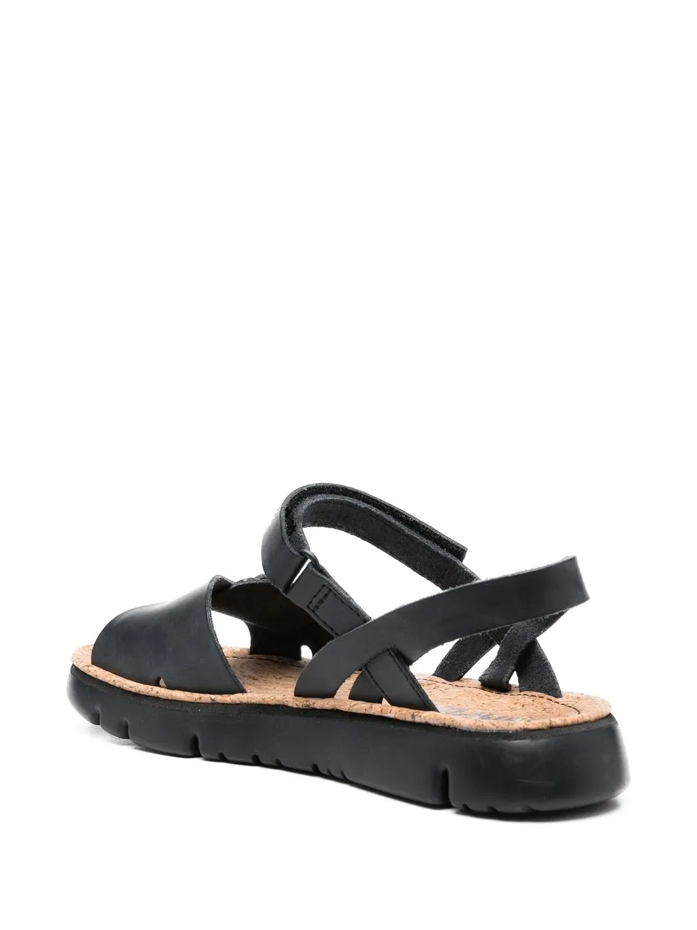 Camper Sandalen met open neus Zwart