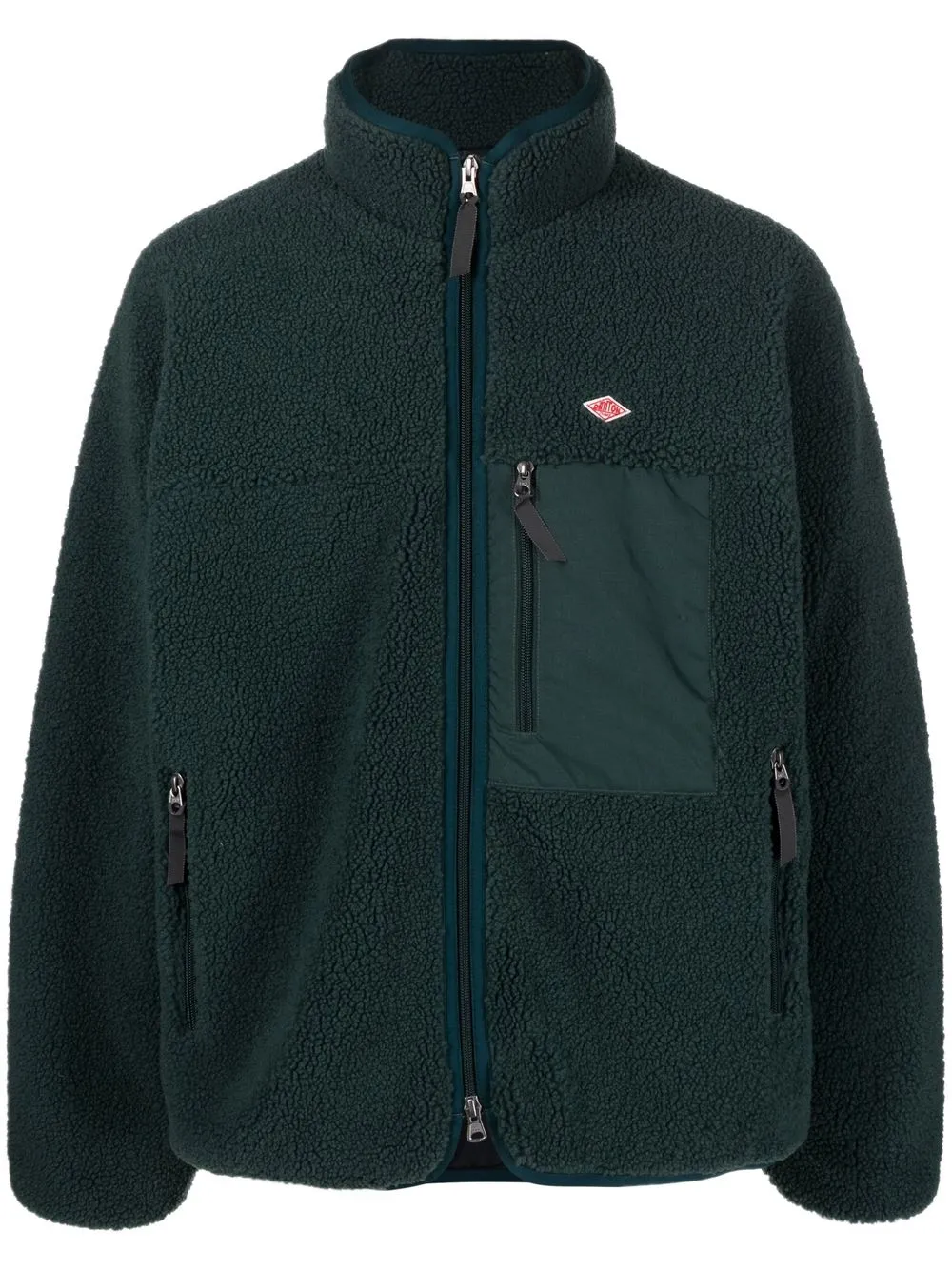 

Danton Pile faux-shearling jacket - Green
