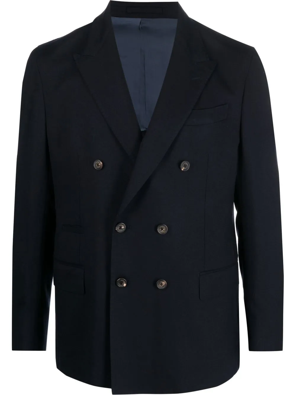 

Eleventy double-breasted tailored blazer - Blue