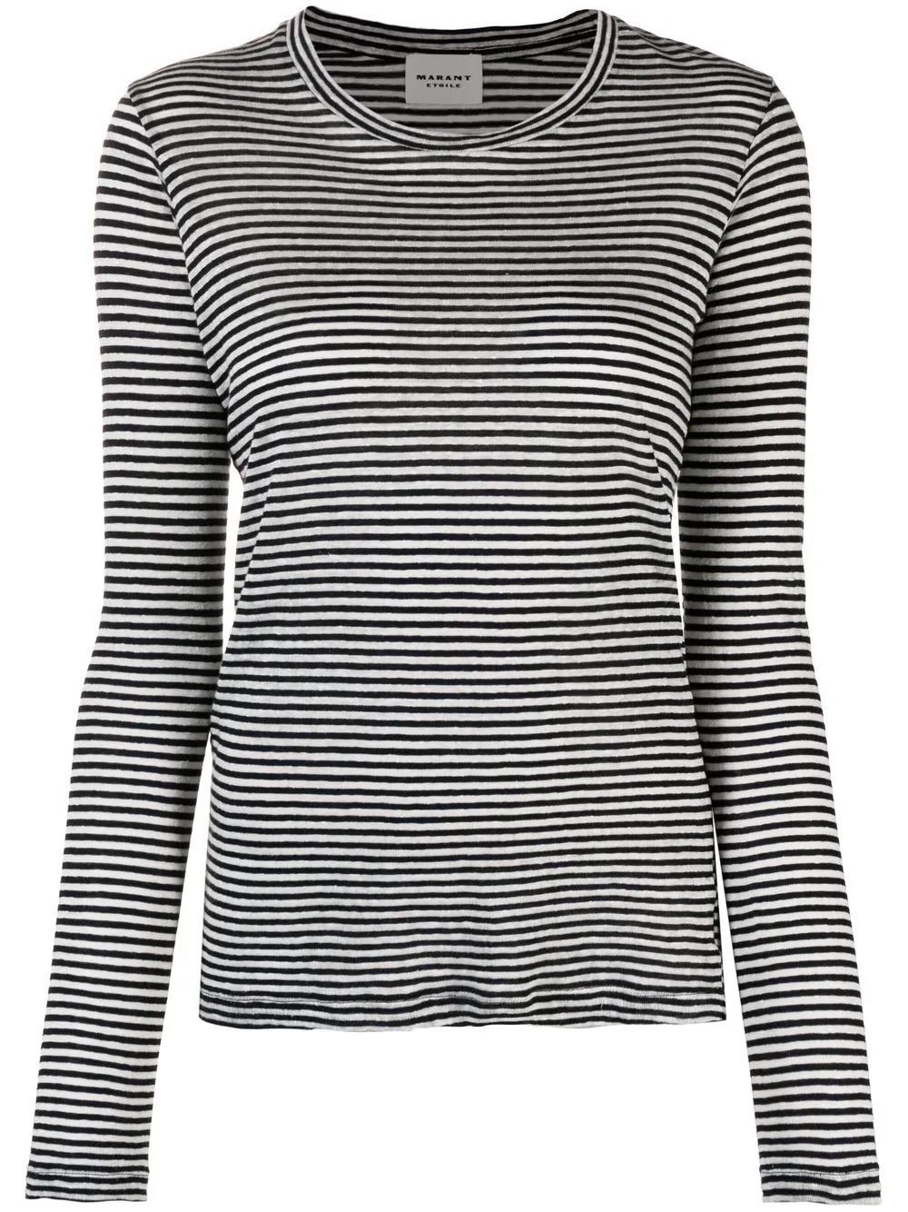 

Isabel Marant Étoile striped crew-neck T-shirt - Neutrals