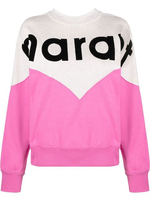 MARANT ÉTOILE logo-print sweatshirt
