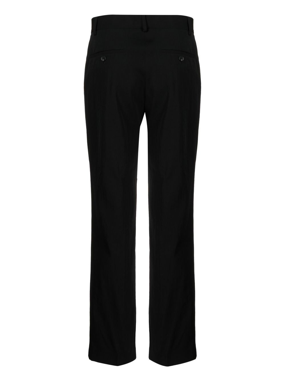 Shop Paul Smith High-waisted Tailored Trousers In Black