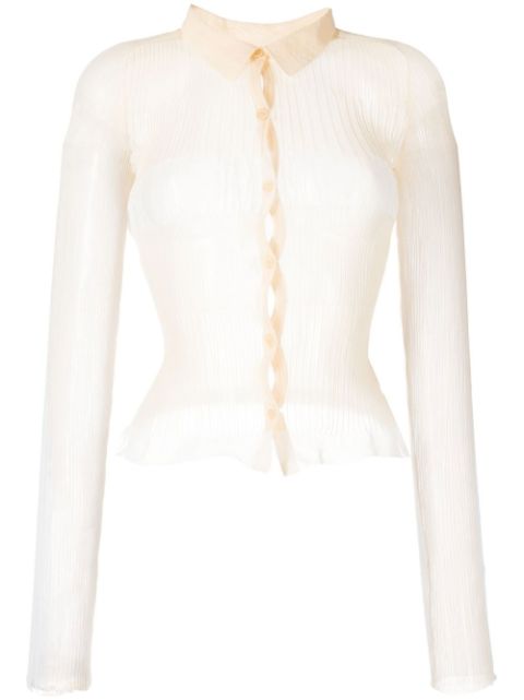 Jacquemus Sognu knitted shirt