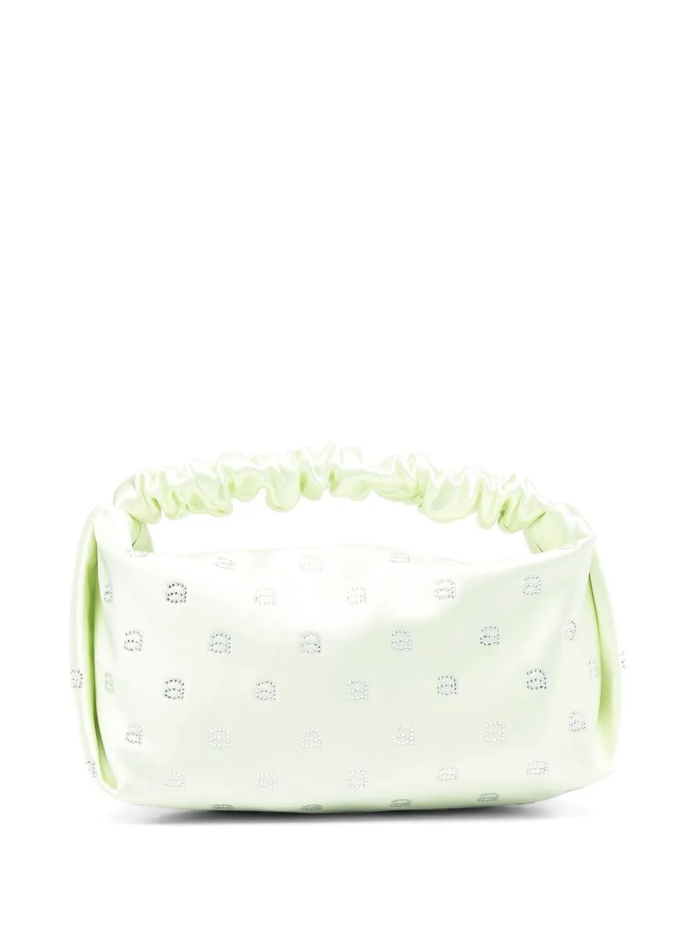 

Alexander Wang Scrunchie logo-embellished mini bag - Green