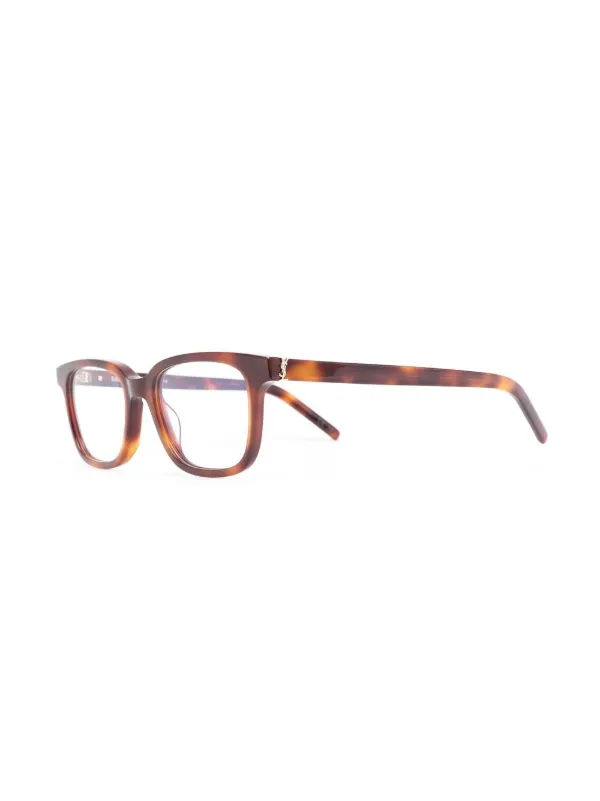 Saint laurent square acetate best sale optical glasses