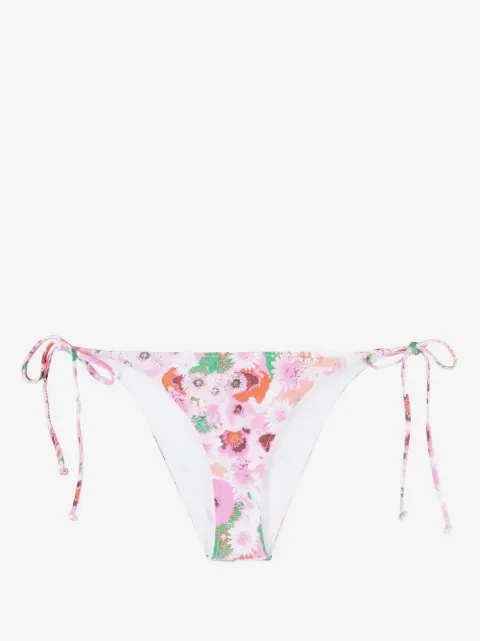 GANNI Slip bikini a fiori