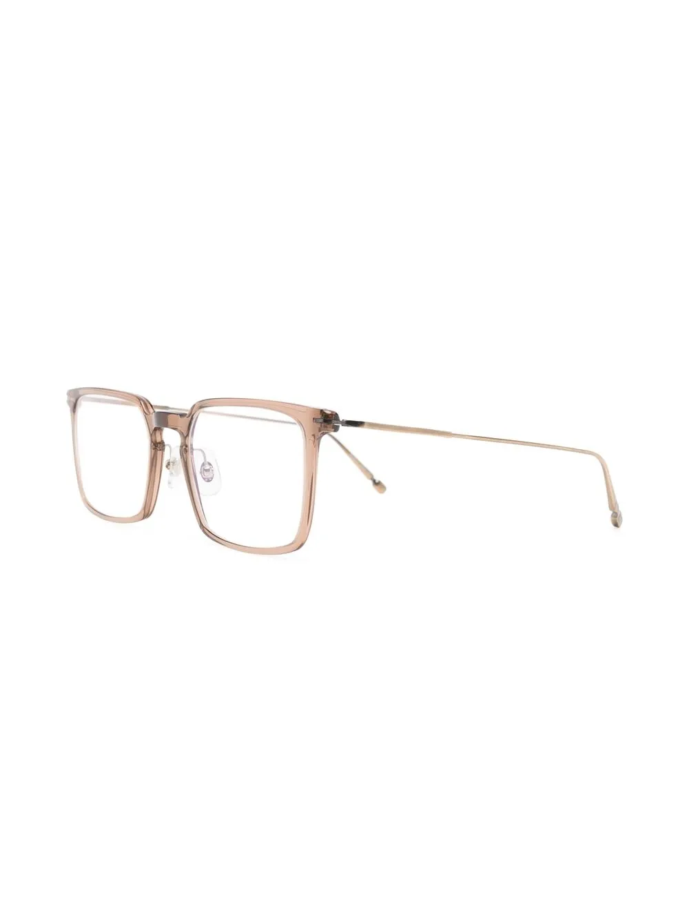 Matsuda Bril met vierkant montuur - Beige