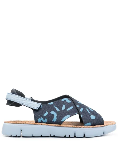 Camper Oruga crossover-strap sandals