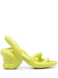 Camper 80mm Kobarah slingback sandals - Green
