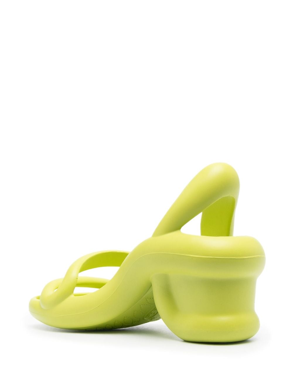 Shop Camper Kobarah 85mm Slingback Sandals In Green