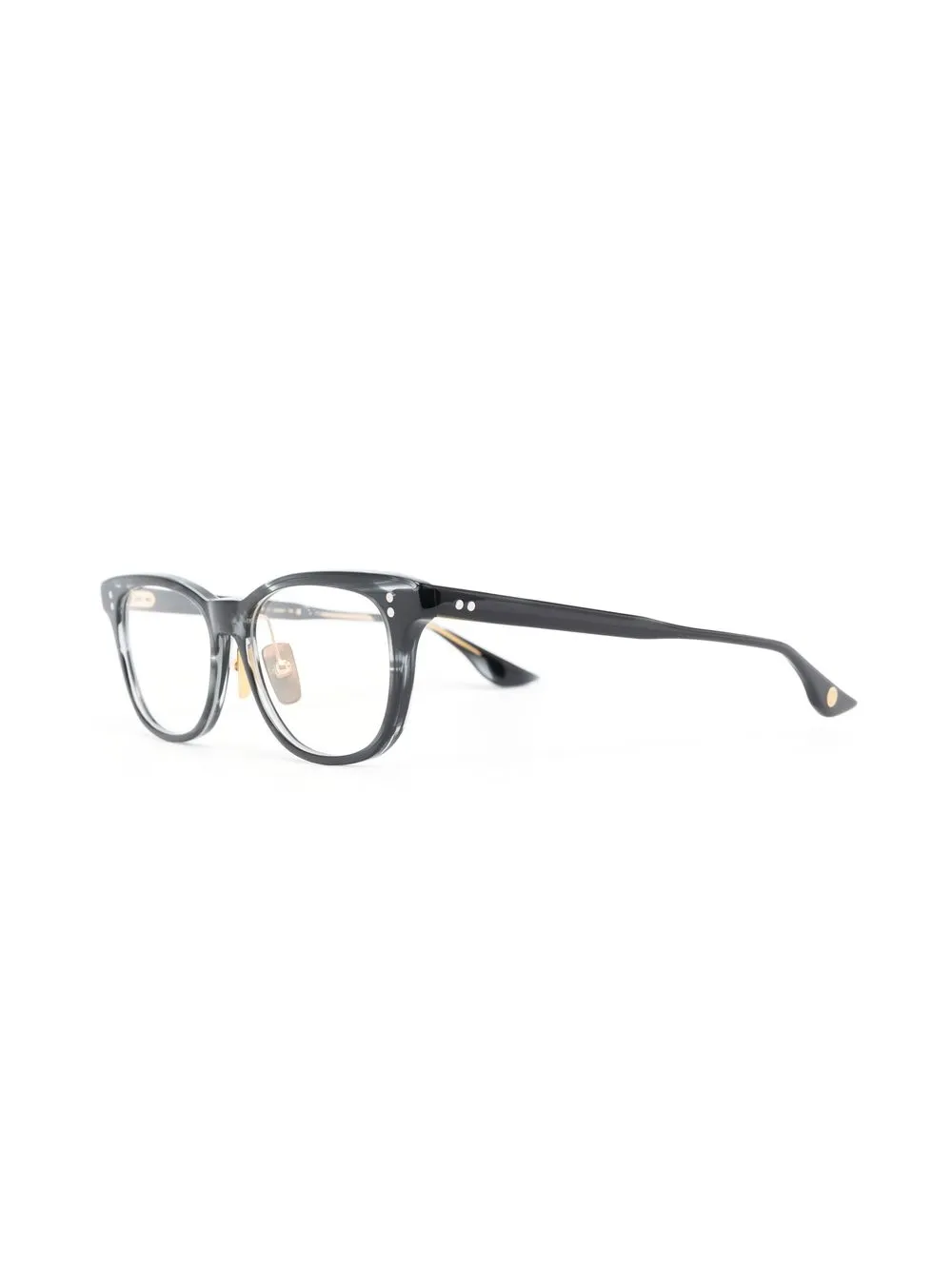 Dita Eyewear Bril met vierkant montuur - Zwart