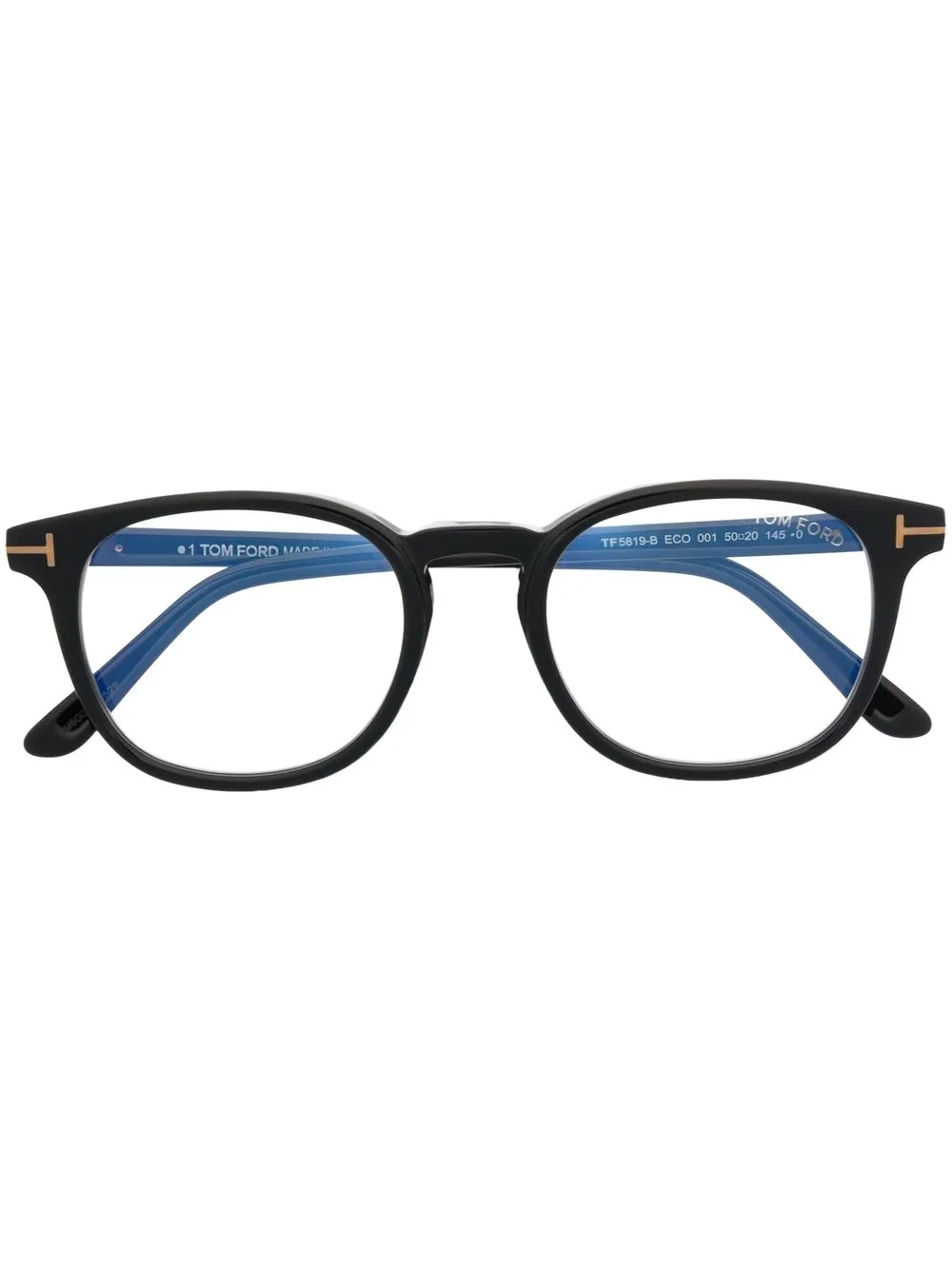 

TOM FORD Eyewear round frame glasses - Black