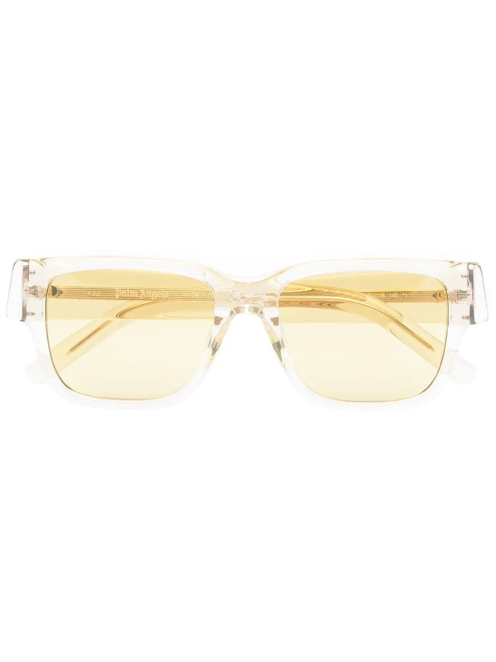 

Palm Angels Newport square-frame sunglasses - Yellow