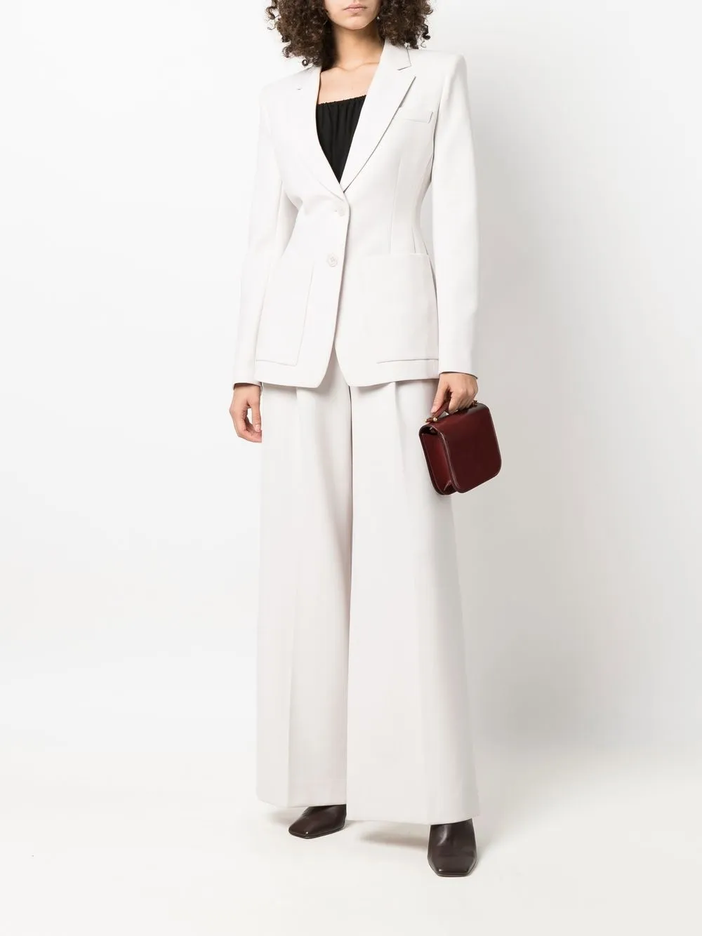 Dorothee Schumacher Flared broek Beige