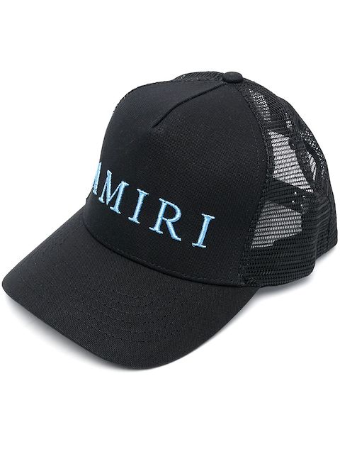 AMIRI logo-embroidered trucker hat
