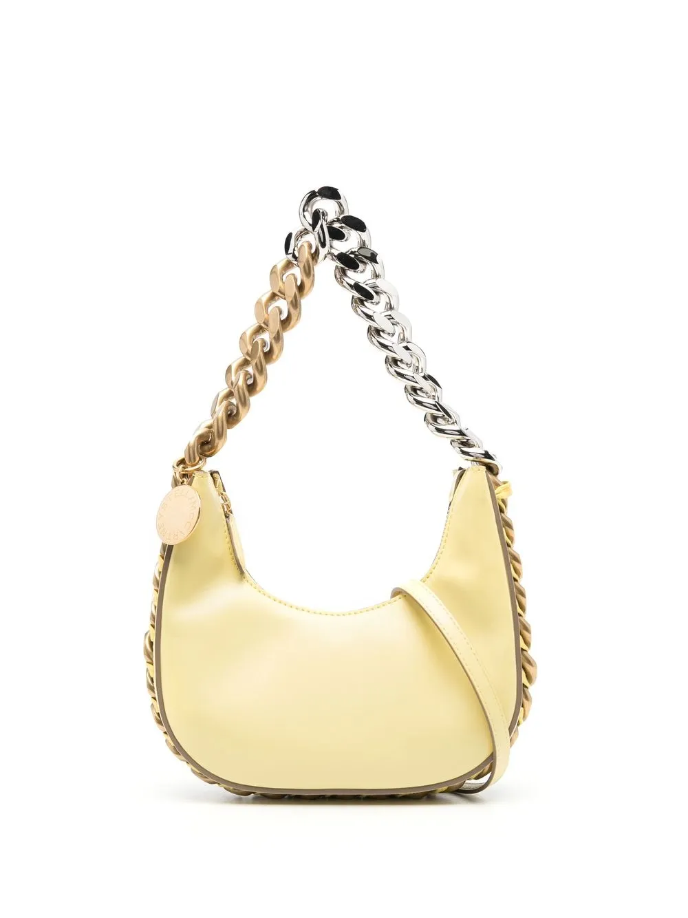 

Stella McCartney Frayme chain-link shoulder bag - Yellow