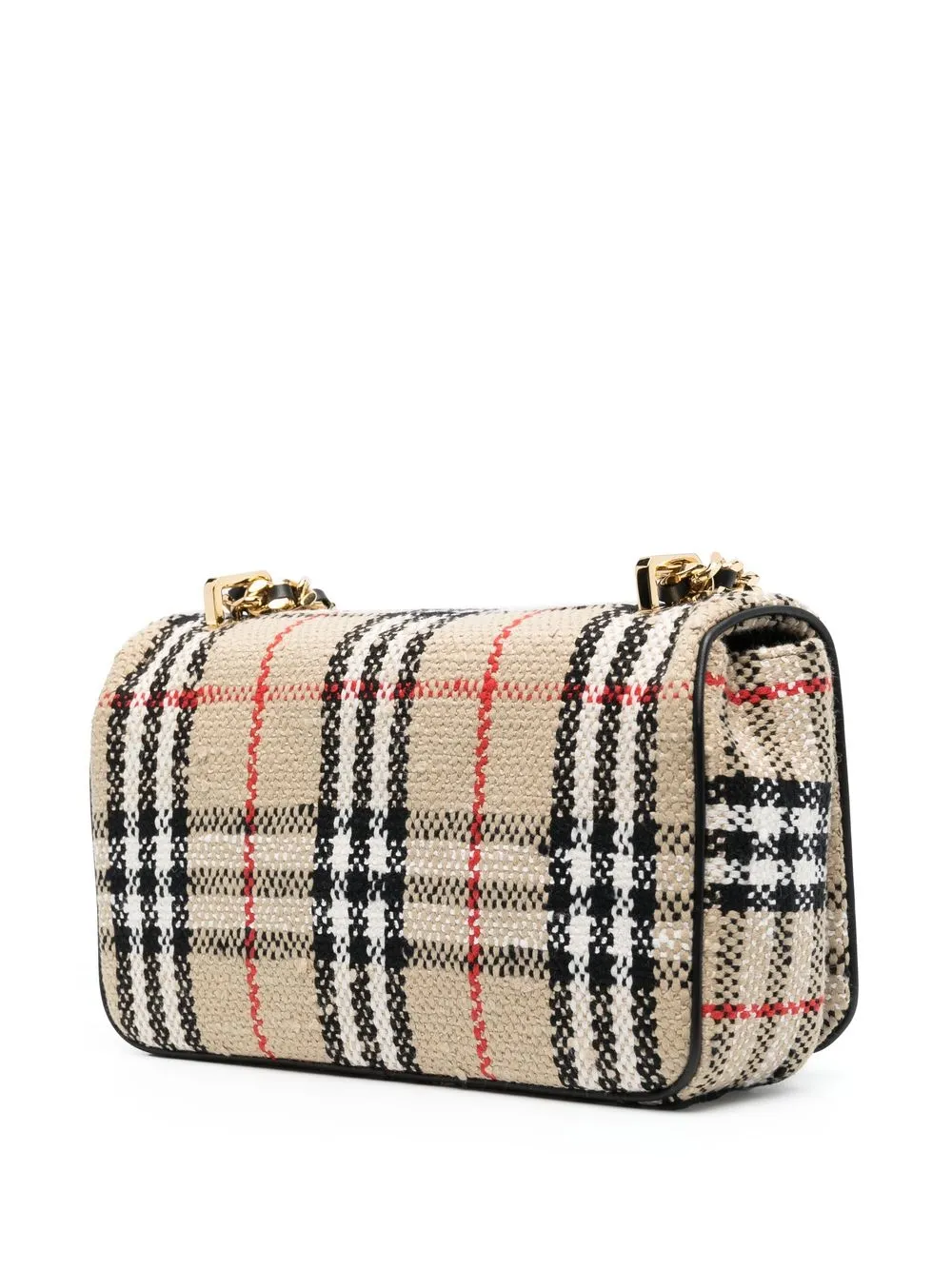 Burberry Lola Vintage Check BouclÃ© Bag - Farfetch