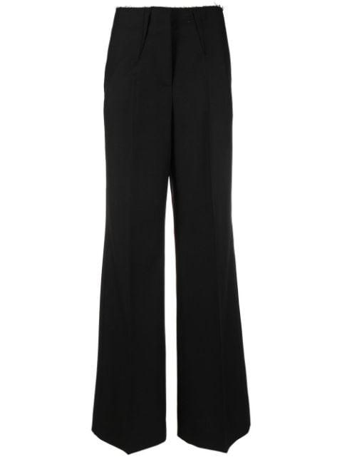 Givenchy high-waisted flare-leg trousers