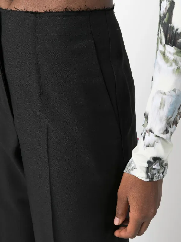 Givenchy high-waisted flare-leg Trousers | Black | FARFETCH