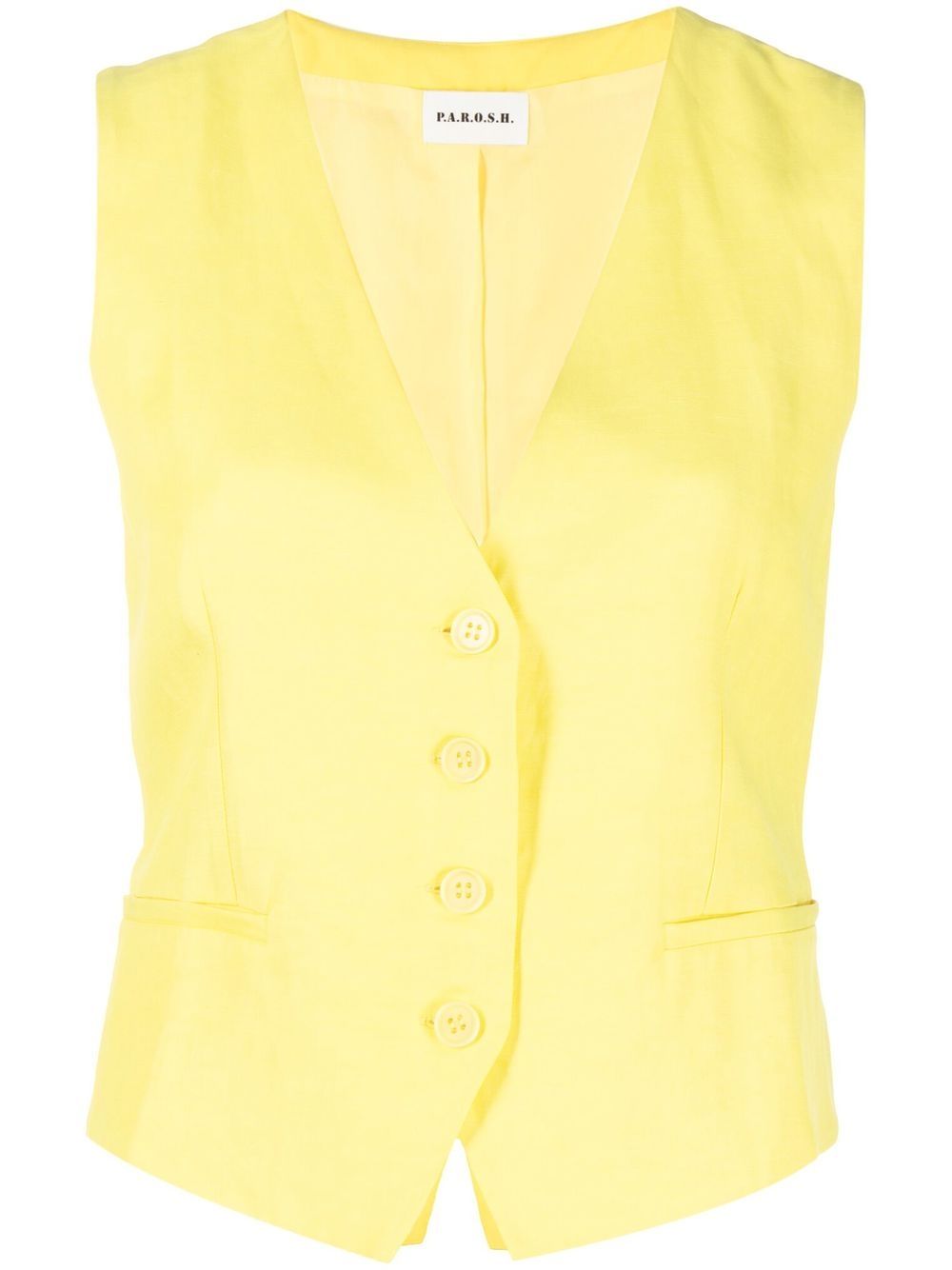 V-neck waistcoat