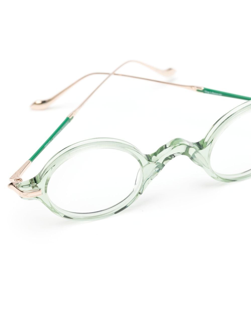 Shop Matsuda The Life Saver Glasses In Green