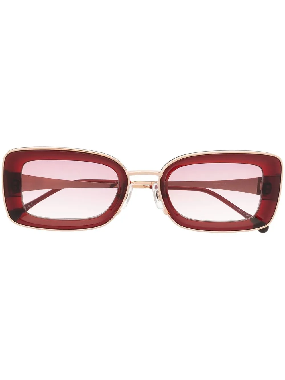 

Matsuda square-frame sunglasses - Red