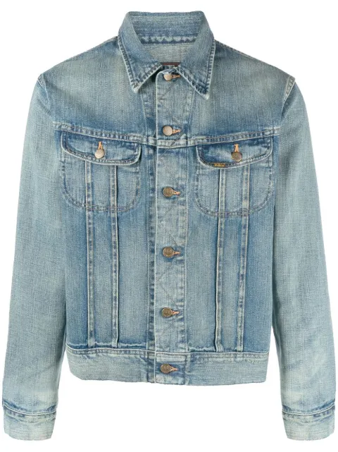 Ralph Lauren RRL Jeansjacke mit Knopfleiste