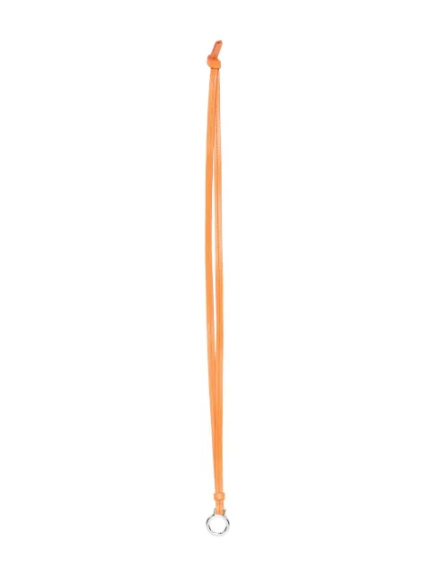Stella McCartney logo-engraved keyring strap