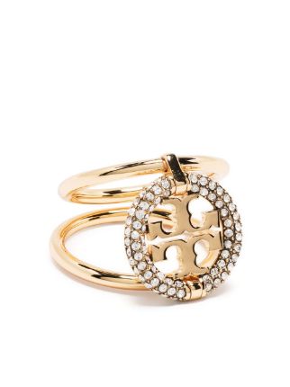 Tory Burch Miller Pavé Ring