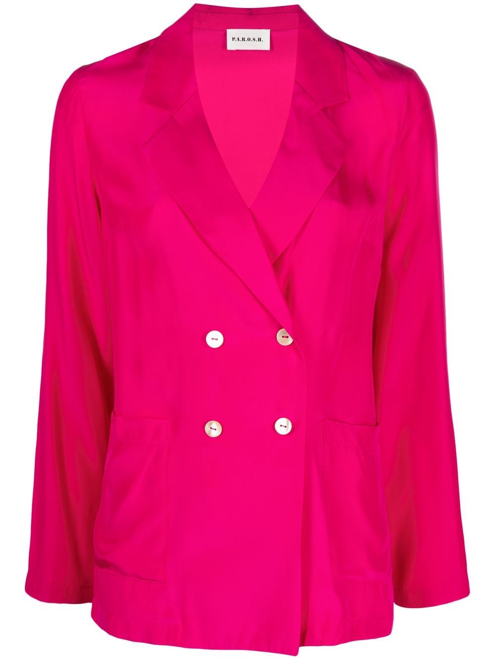 P.a.r.o.s.h Giacca Double-breasted Blazer In Rosa