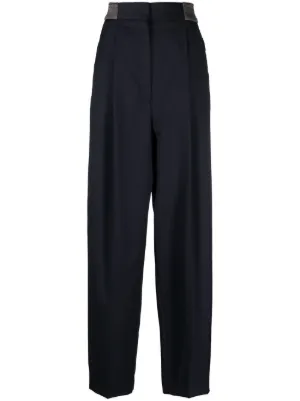 パンツ FABIANA FILIPPI Women Straight Pants PAD213F278 BLACK Fabiana Filippi Outlet: Pants woman - Black | Fabiana