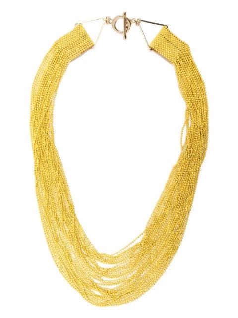 Fabiana Filippi layered bead necklace