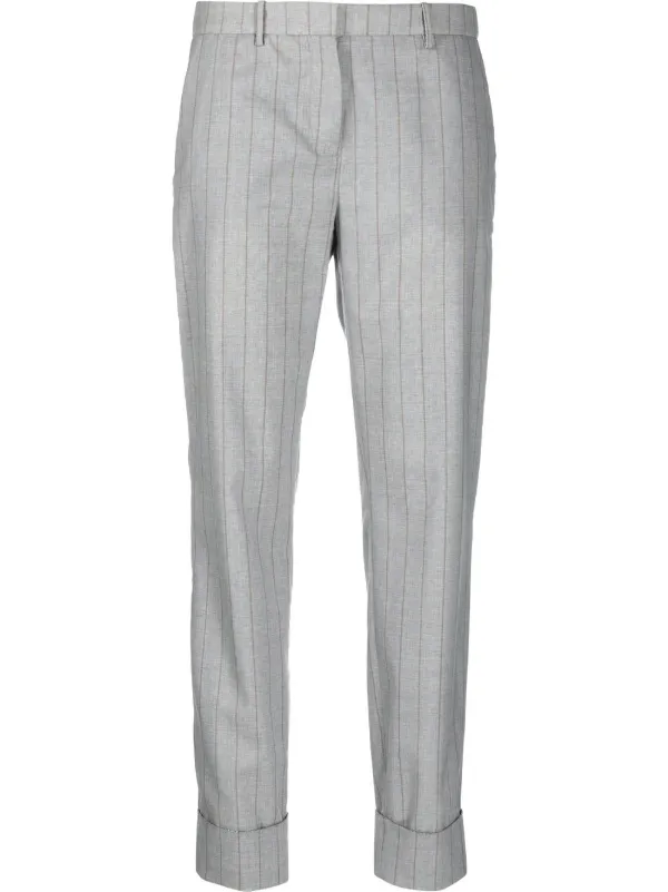 パンツ FABIANA FILIPPI 5-pocket virgin wool pinstripe trousers 19345914_43214720_600.jpg