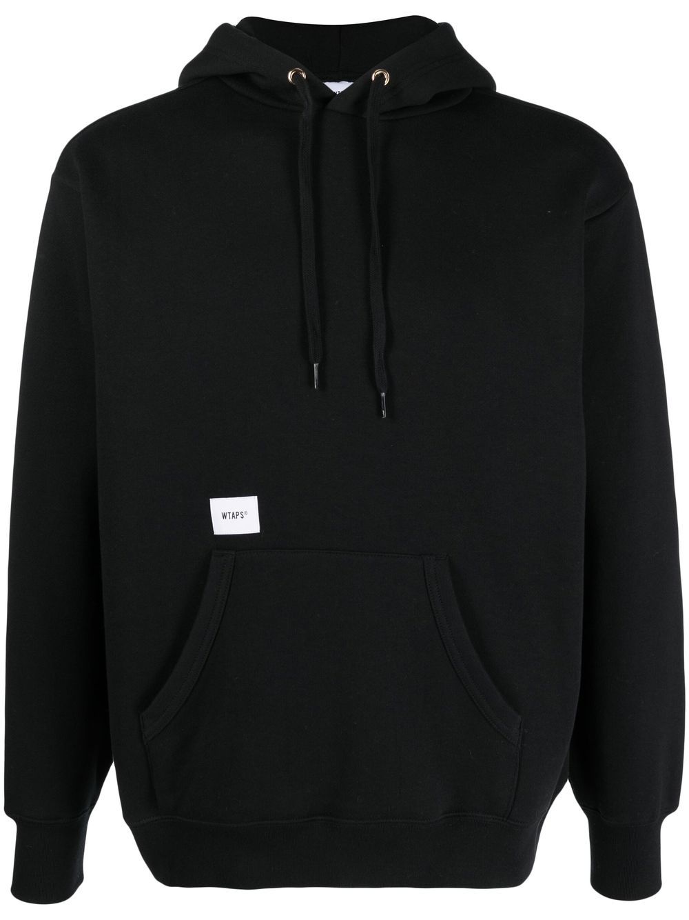 VANS LOGO-PATCH PULLOVER HOODIE