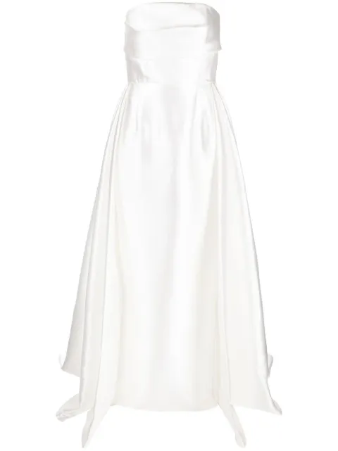 Solace London Tiffany bandeau maxi dress