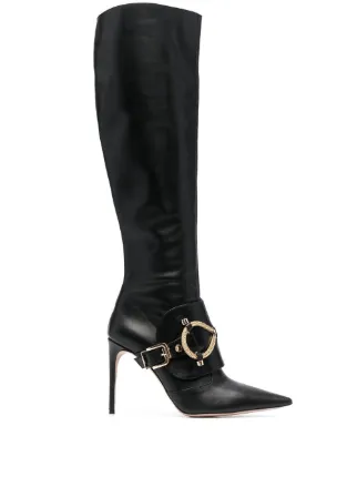 Embellished knee high boots shop