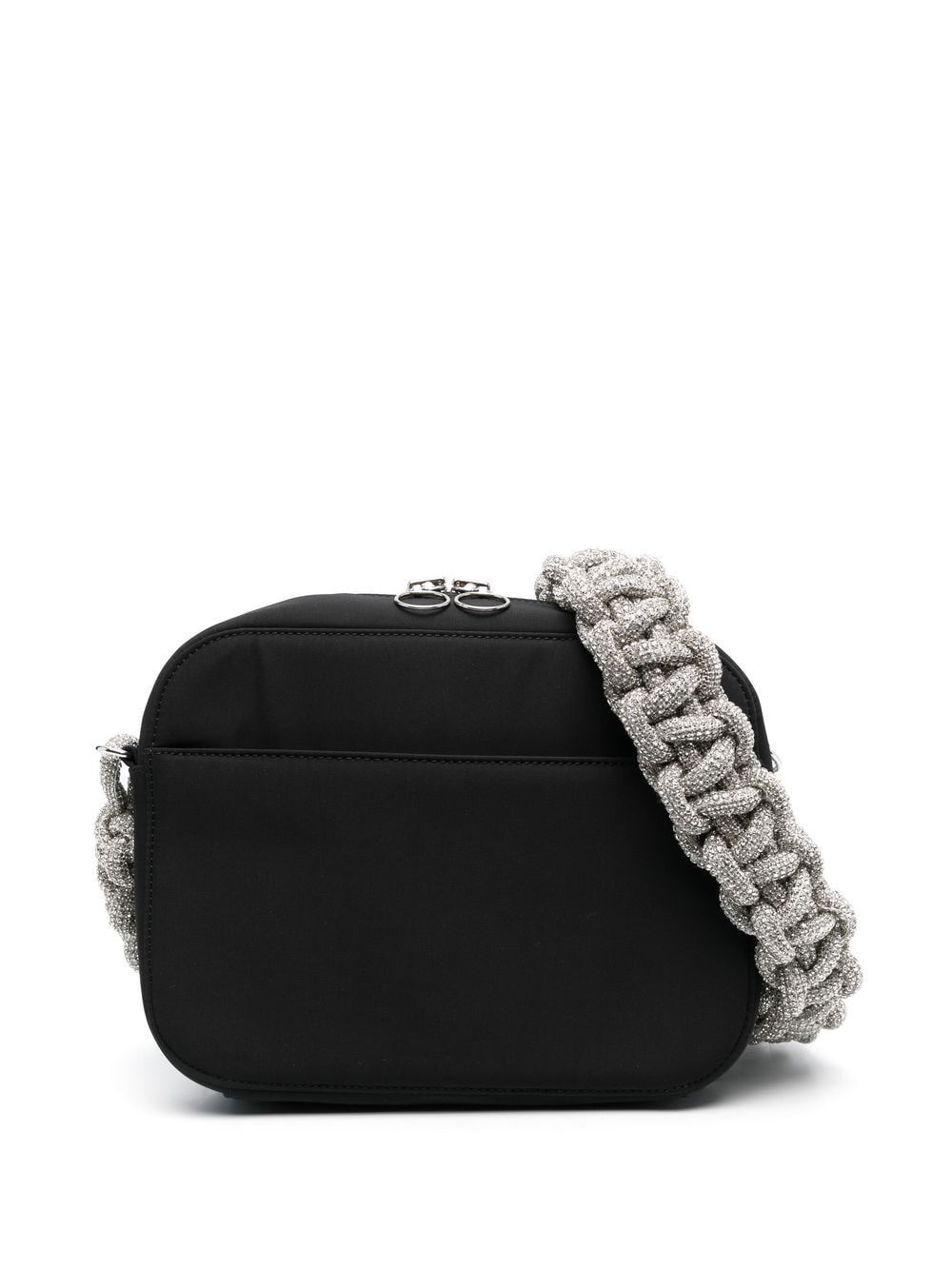 Kara Crystal-embellished Camera Bag In Black