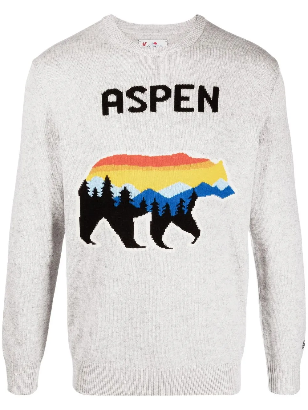 

MC2 Saint Barth Aspen Polar knit jumper - Grey