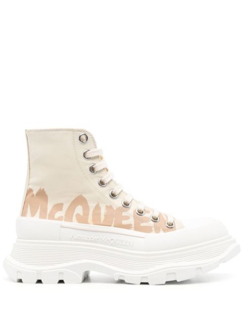 Alexander McQueen Tread Slick high-top sneakers Women