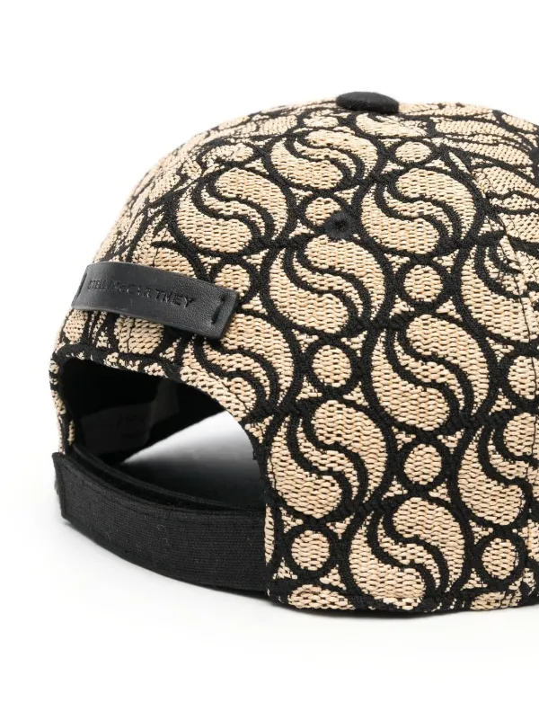 【STELLA MCCARTNEY】S-Wave ベースボールキャップ Stella McCartney S-Wave Baseball Cap | Neutrals | FARFETCH CA